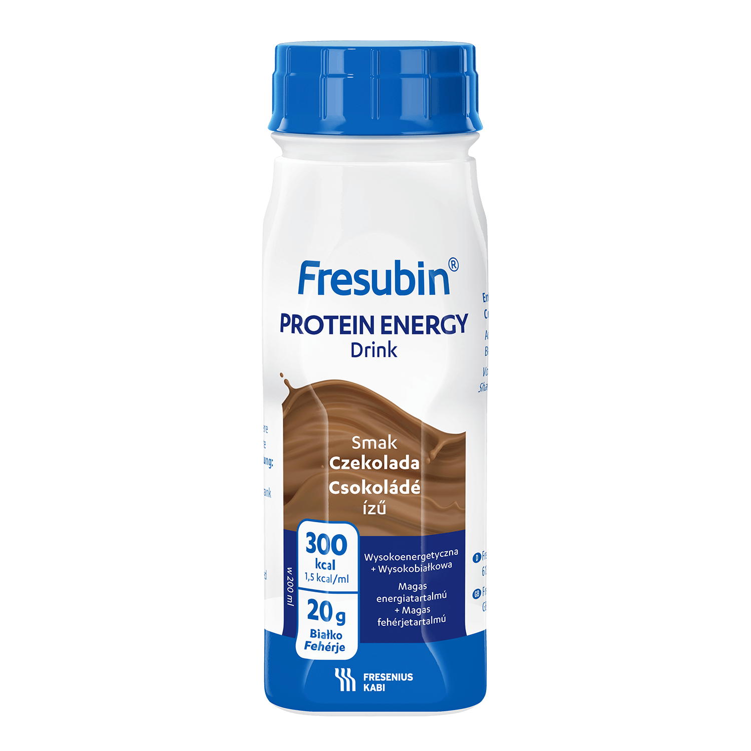 Fresubin Protein Energy Băutură energizantă cu aromă de ciocolată, 4 x 200 ml, Fresenius Kabi