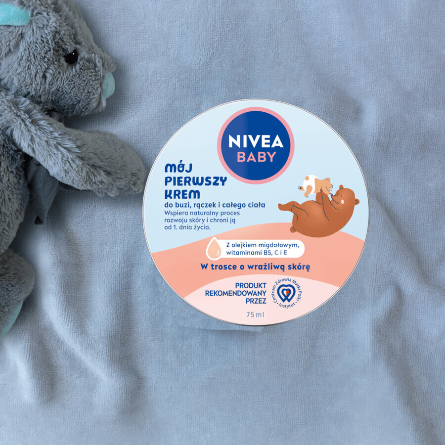 Nivea Baby My first cream, for face, hands and body, from the first day of life, 75 ml