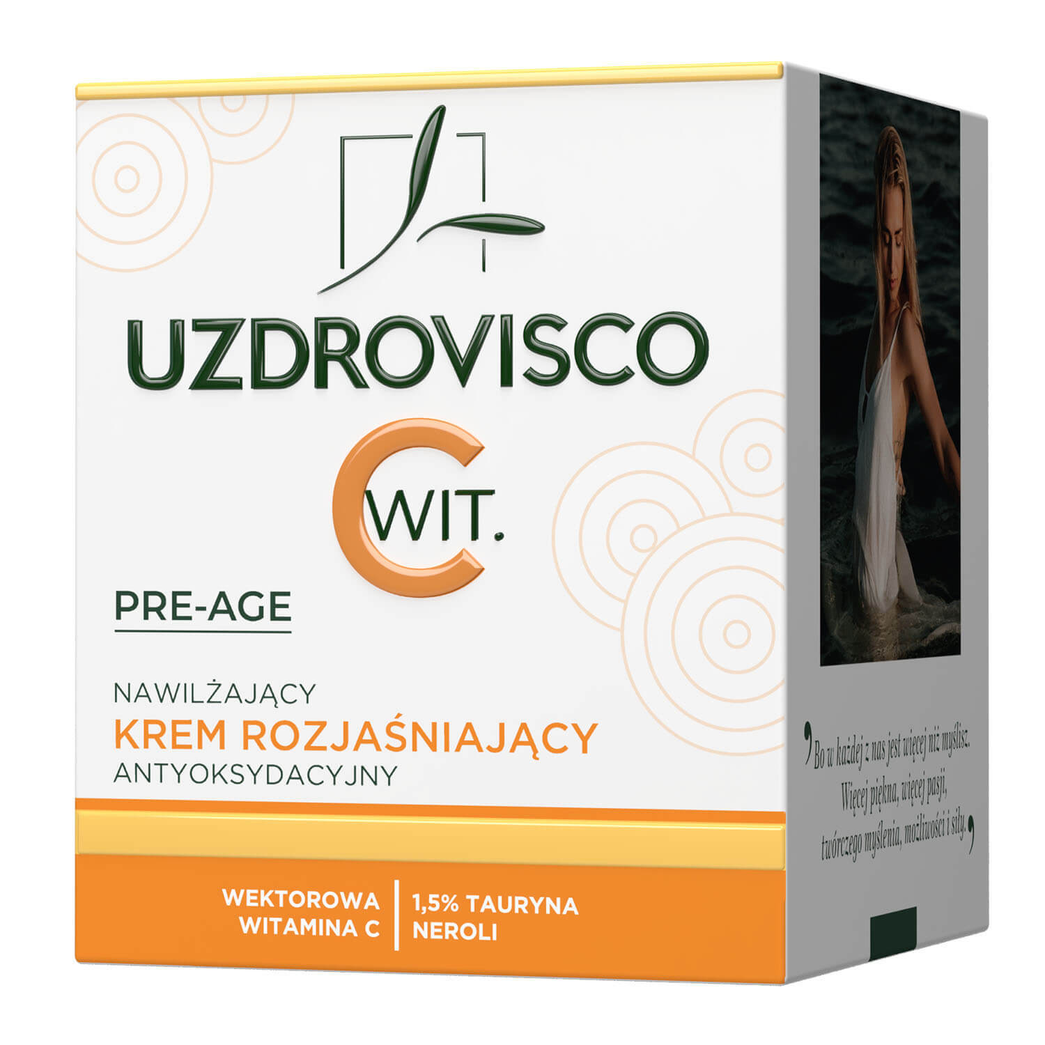 Uzdrovisco Pre-Age, cremă hidratantă iluminatoare, 50 ml