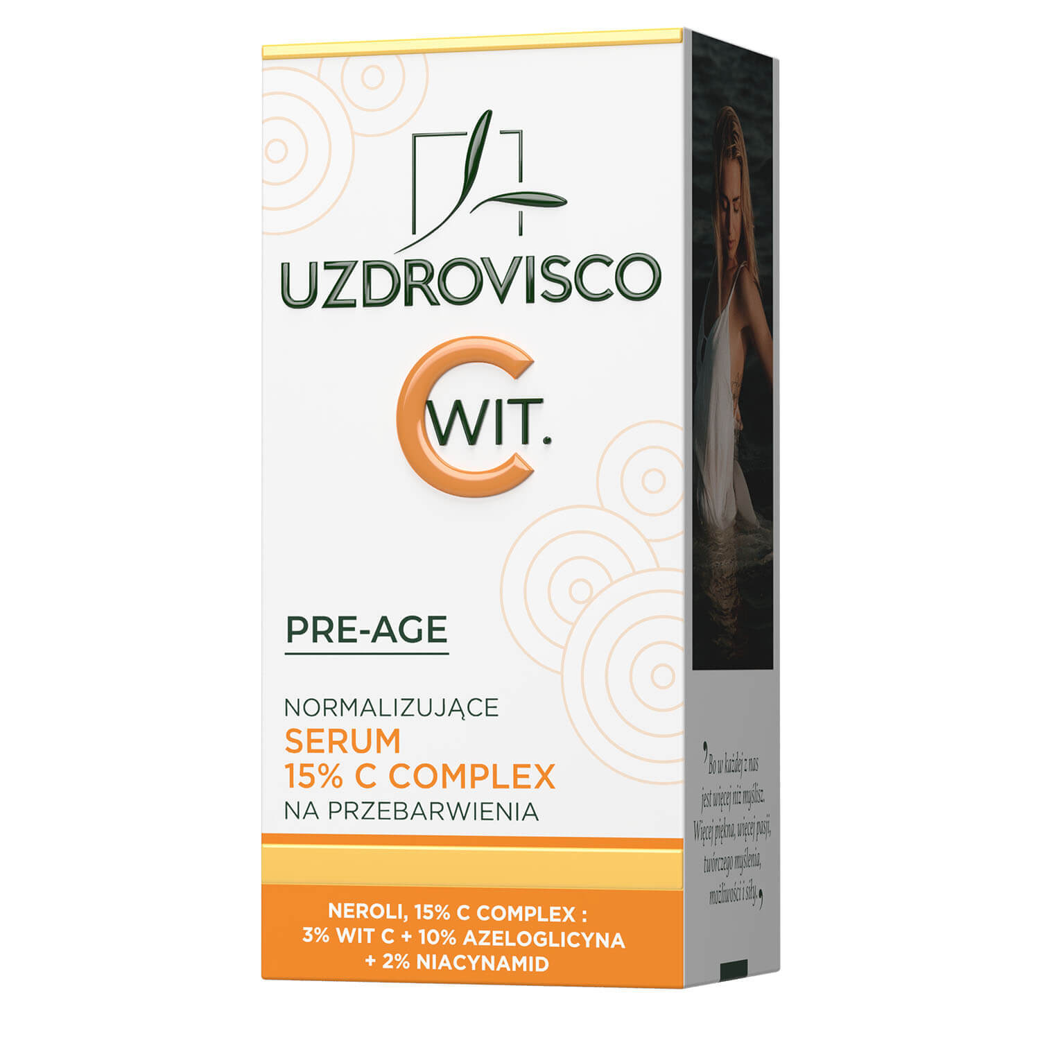 Uzdrovisco Pre-Age, ser normalizator cu vitamina C 15%, 30 ml