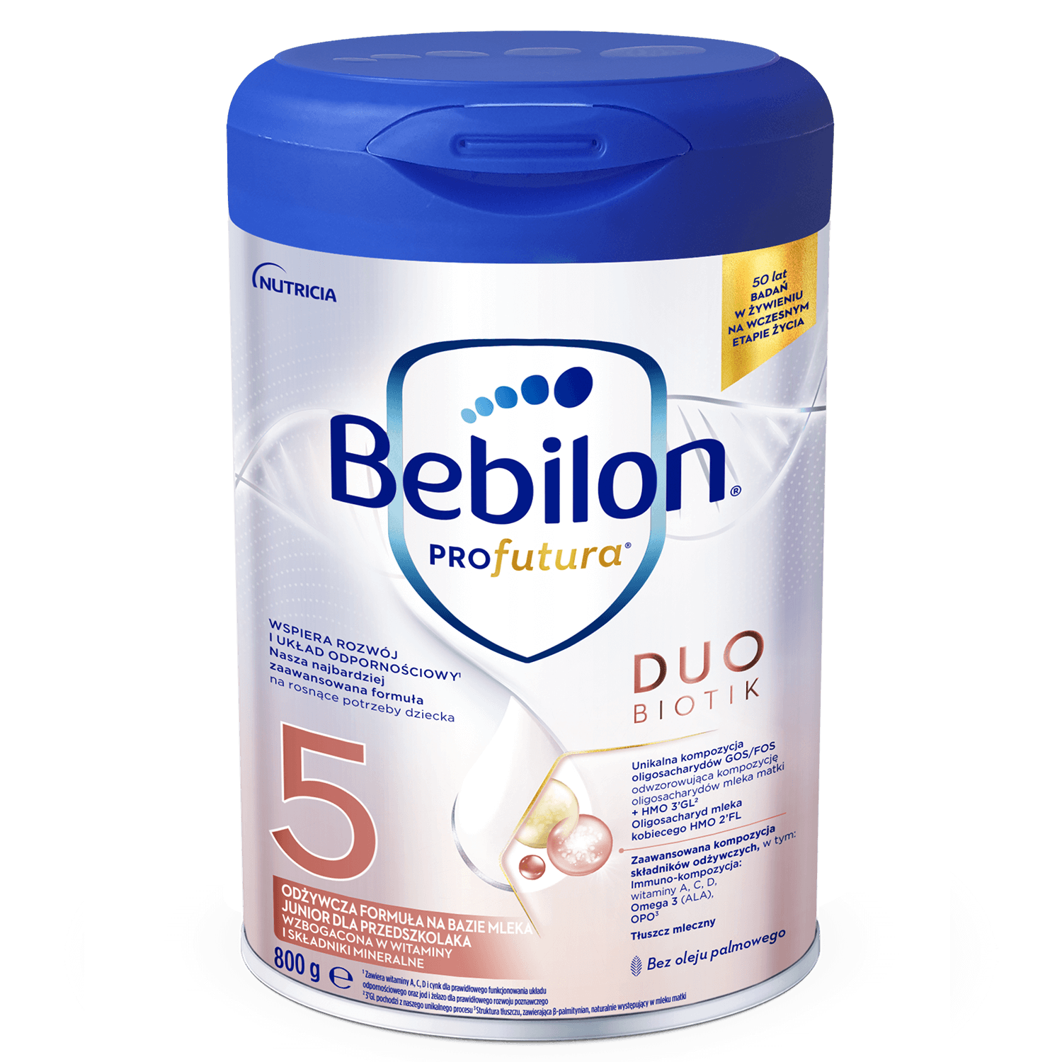 Bebilon Profutura DuoBiotik 5, formulă nutritivă pe bază de lapte, pentru preșcolar, 800 g