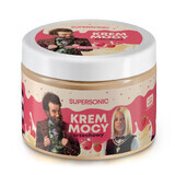 Supersonic Power Cream, crème de noisettes, saveur chocolat blanc avec framboises, 250 g