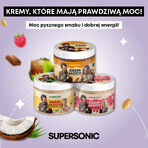 Supersonic Power Cream, cremă de alune, aromă de ciocolată albă cu portocale, 250 g