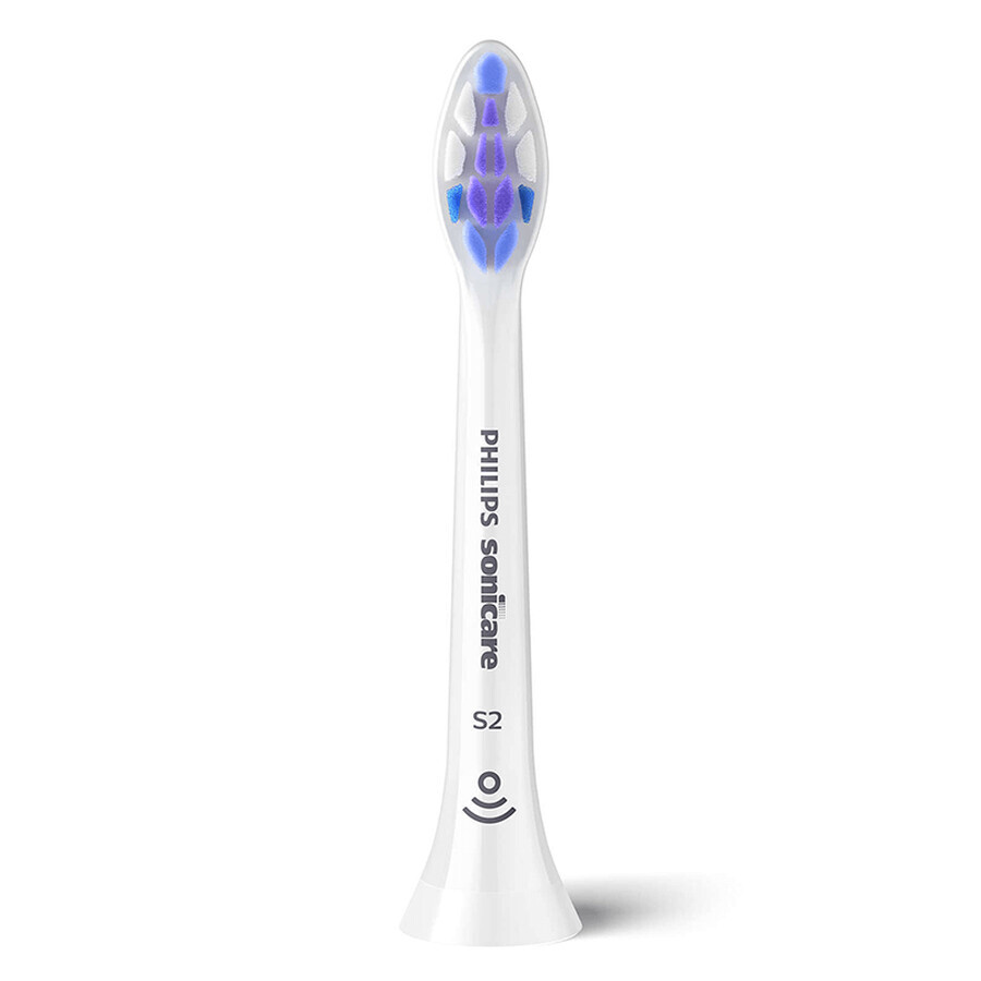 Philips, vârfuri de schimb pentru periuța de dinți sonică Sonicare S Sensitive, HX6052/10, 2 bucăți