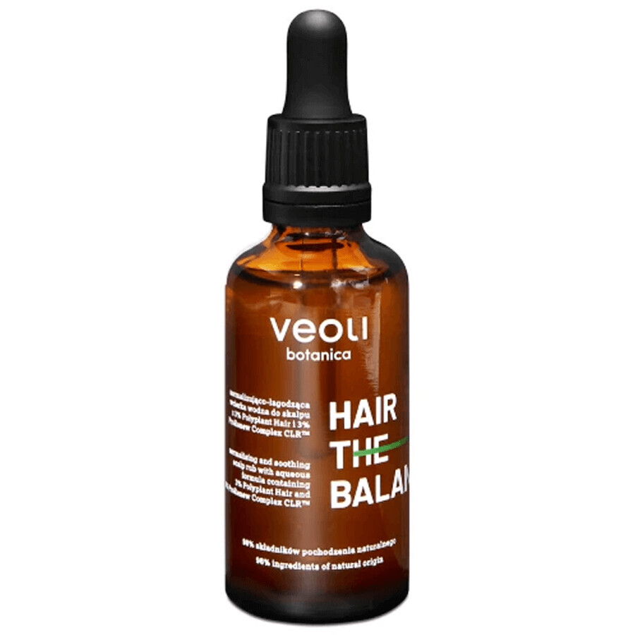 Veoli Botanica Hair The Balance, normalizing and soothing water rub for the scalp, 50 ml