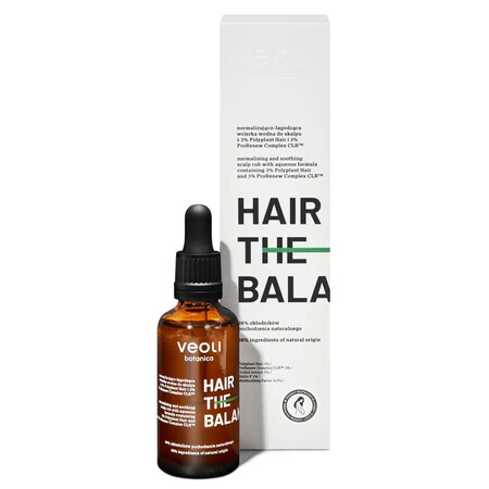 Veoli Botanica Hair The Balance, normalizing and soothing water rub for the scalp, 50 ml