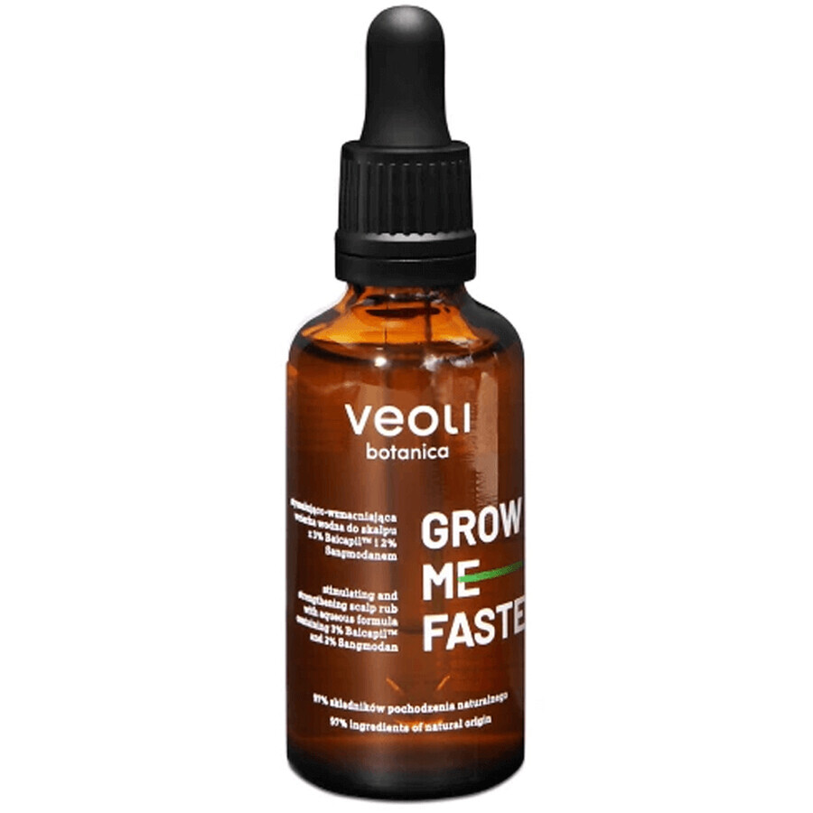 Veoli Botanica Hairly Ever After, stimulerende, versterkende en regenererende hoofdhuidolie, 50 ml