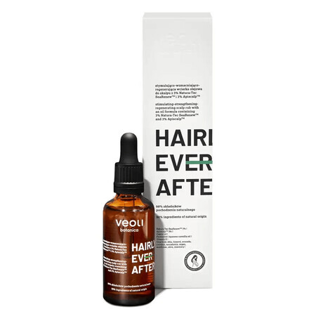 Veoli Botanica Hairly Ever After, stimulerende, versterkende en regenererende hoofdhuidolie, 50 ml