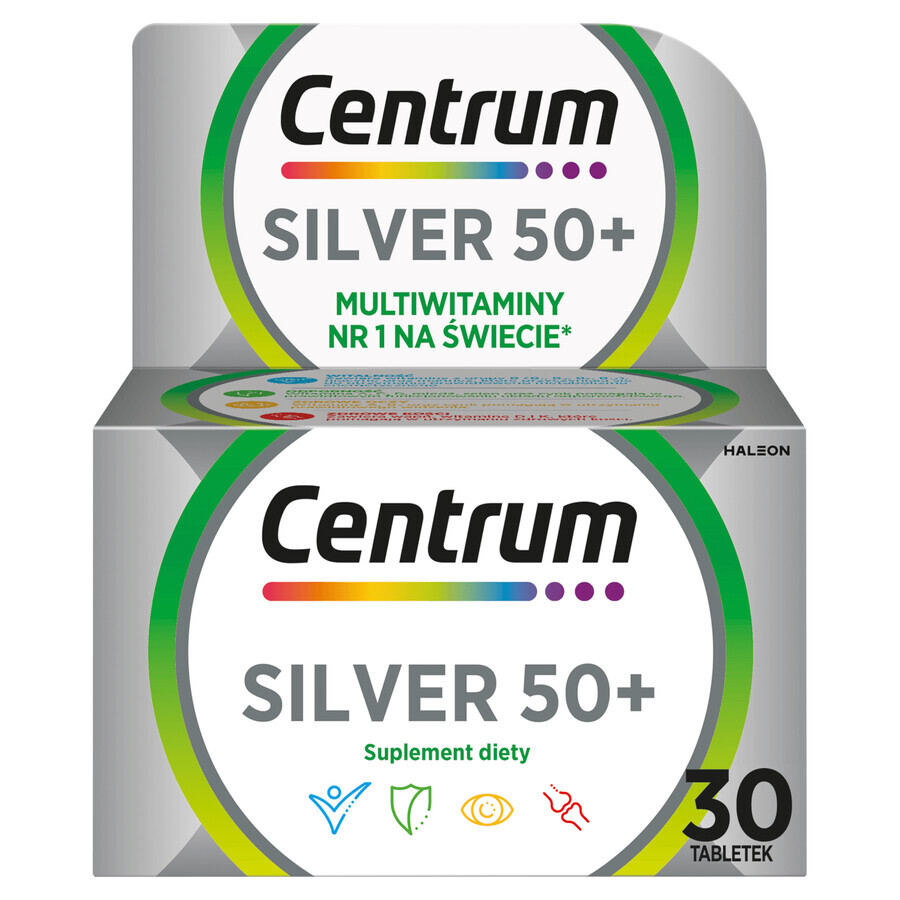 Centrum Silver 50+, 30 comprimate