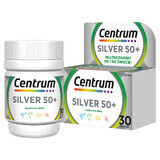 Centrum Silver 50+, 30 tablets