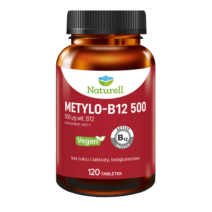 Naturell Methyl-B12 500, 120 comprimate