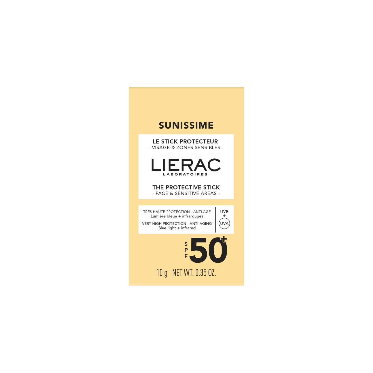 Lierac Sunissime, stick de protecție, SPF 50+, 10 g