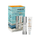 Set Sesderma Repaskin, Silk Touch, facial sun protection, SPF 50, 50 ml + Hidraderm Hyal, facial cream, 50 ml