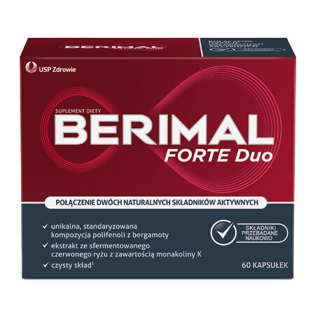 Berimal Forte Duo, 60 gélules