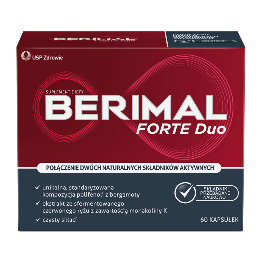 Berimal Forte Duo, 60 gélules