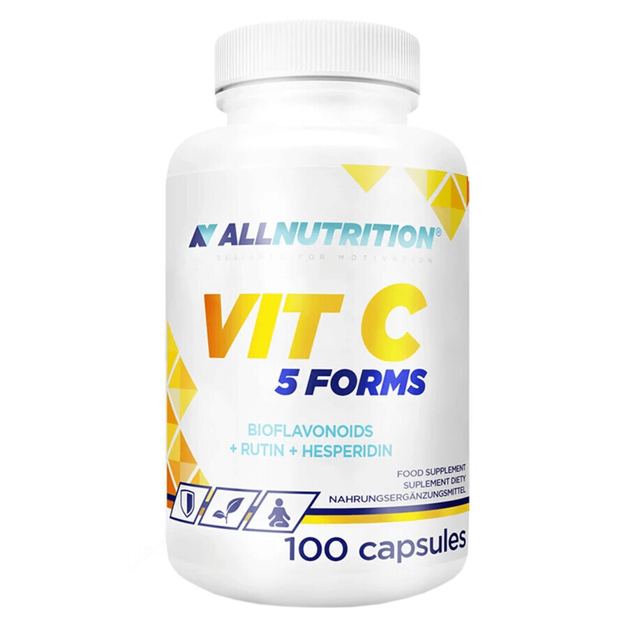 Allnutrition Vit C 5 Forms kit, 2 x 100 capsule