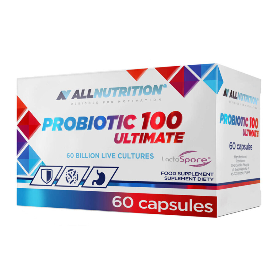 Allnutrition Probiotic 100 Ultimate set, 2 x 60 capsule