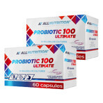 Allnutrition Probiotic 100 Ultimate set, 2 x 60 capsule