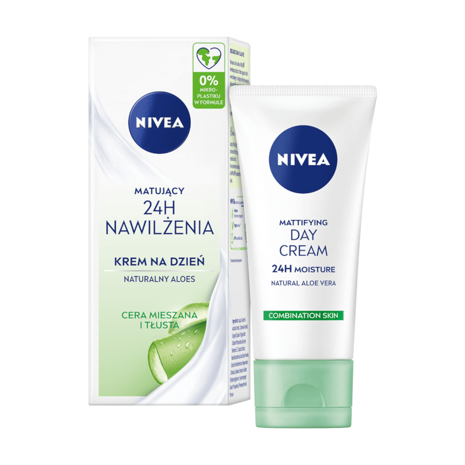 Nivea 24h Hydration, cremă de zi matifiantă, ten gras și mixt, 50 ml