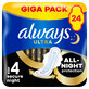 Always Ultra, șervețele sanitare cu aripi, mărimea 4, Secure Night, 24 buc