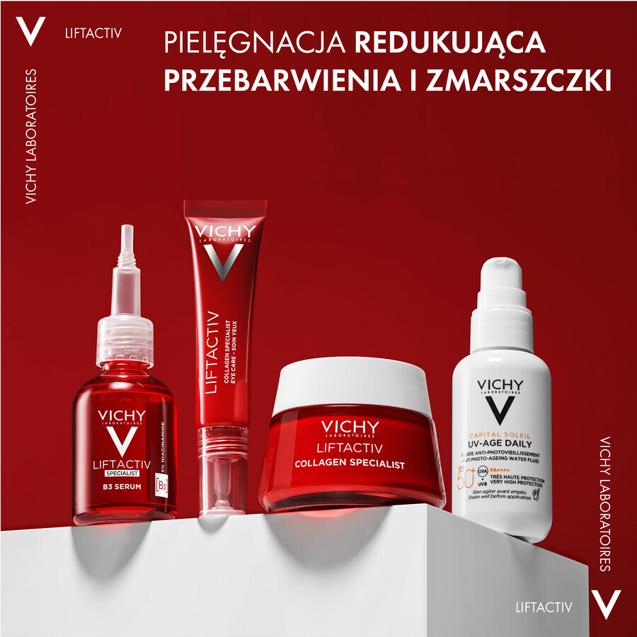 Vichy Liftactiv Collagen Specialist, cremă de ochi, 15 ml