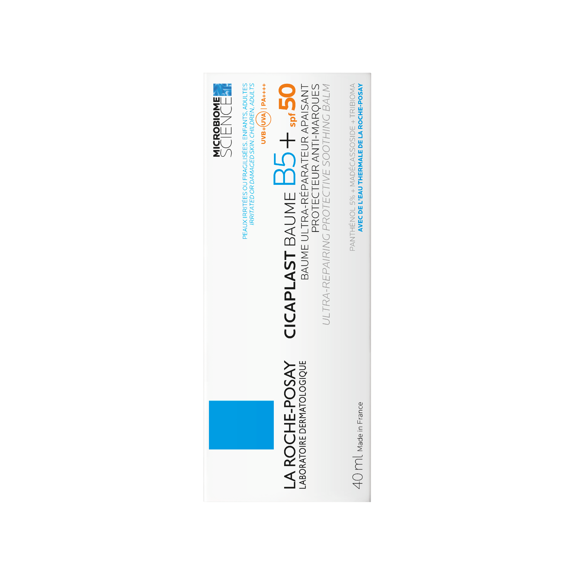 La Roche-Posay Cicaplast Balm B5+, balsam regenerant calmant pentru față și corp, SPF 50, 40 ml