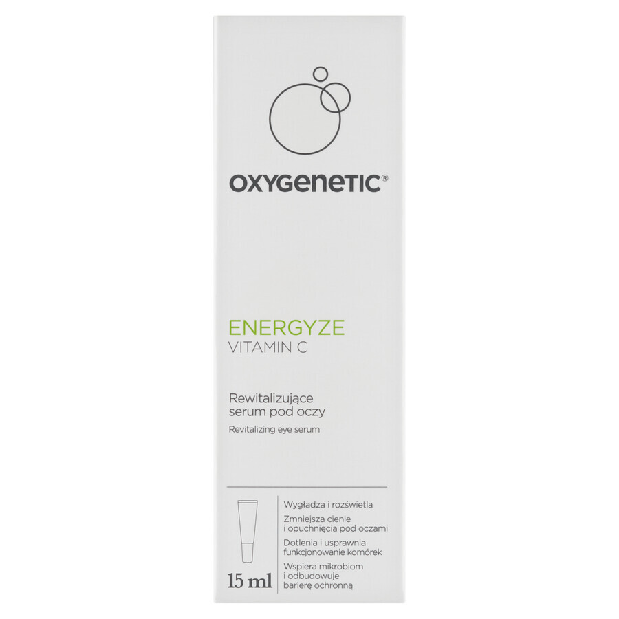 Oxygenetic Energyze Vitamine C, revitaliserend oogserum, 15 ml