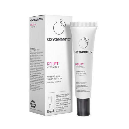 Oxygenetic Relift Vitamin A Smoothing Eye Serum, 15 ml