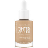 Catrice Nude Drop Tinted Serum Foundation, fond de ten-serum hidratant, 030C, 30 ml + fard de obraz gratuit