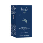 Hagi Men Ahoj Captain, crema-gel para después del afeitado natural, calmante e hidratante, 50 ml