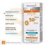 Pharmaceris S, crema di protezione solare, oltre 6 mesi, SPF 50+, 125 ml + Set, emulsione di protezione solare, SPF 50+, 10 ml + crema, campione gratuito