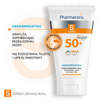 Pharmaceris S, crema di protezione solare, oltre 6 mesi, SPF 50+, 125 ml + Set, emulsione di protezione solare, SPF 50+, 10 ml + crema, campione gratuito