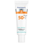 Pharmaceris S Sensi Protect, emulsie de protecție zilnică, SPF 50+, 50 ml + Set, emulsie de protecție solară, SPF 50+, 10 ml + cremă, eșantion gratuit