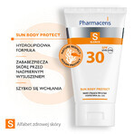 Pharmaceris S Sun Body Protect, emulsione solare protettiva SPF 30, 150 ml + Set, emulsione solare protettiva, SPF 50+, 10 ml + crema, campione gratuito