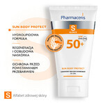 Pharmaceris S Sun Body Protect, lozione protettiva per il corpo, SPF 50+, 150 ml + Set, emulsione solare, SPF 50+, 10 ml + crema, campione gratuito