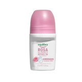 Equilibra Rosa, deodorant cu trandafir într-o bilă cu acid hialuronic, 50 ml