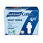 Vuokkoset Cotton, Night Wings Damenbinden, Night Wings, 9 Stück