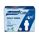 Vuokkoset Bumbac, Șervețele sanitare Night Wings, Night Wings, 9 bucăți