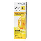 Activlab Pharma Vita C, picături, pentru copii peste 1 lună, 30 ml