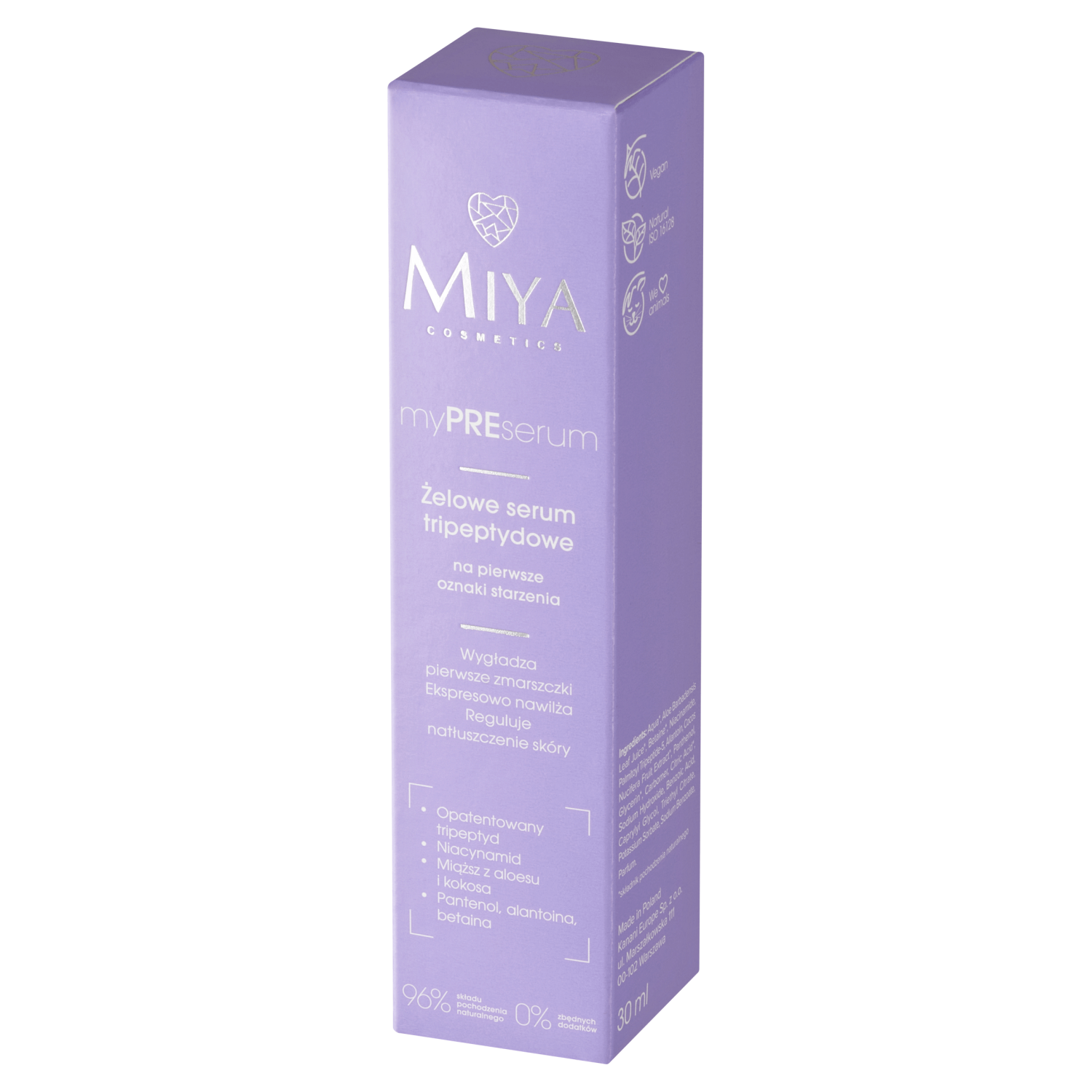 Miya myPREserum, gel ser tripeptidic, 30 ml