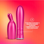 Durex Play Vibe &amp; Tease, vibrator 2 în 1 cu vârf stimulant