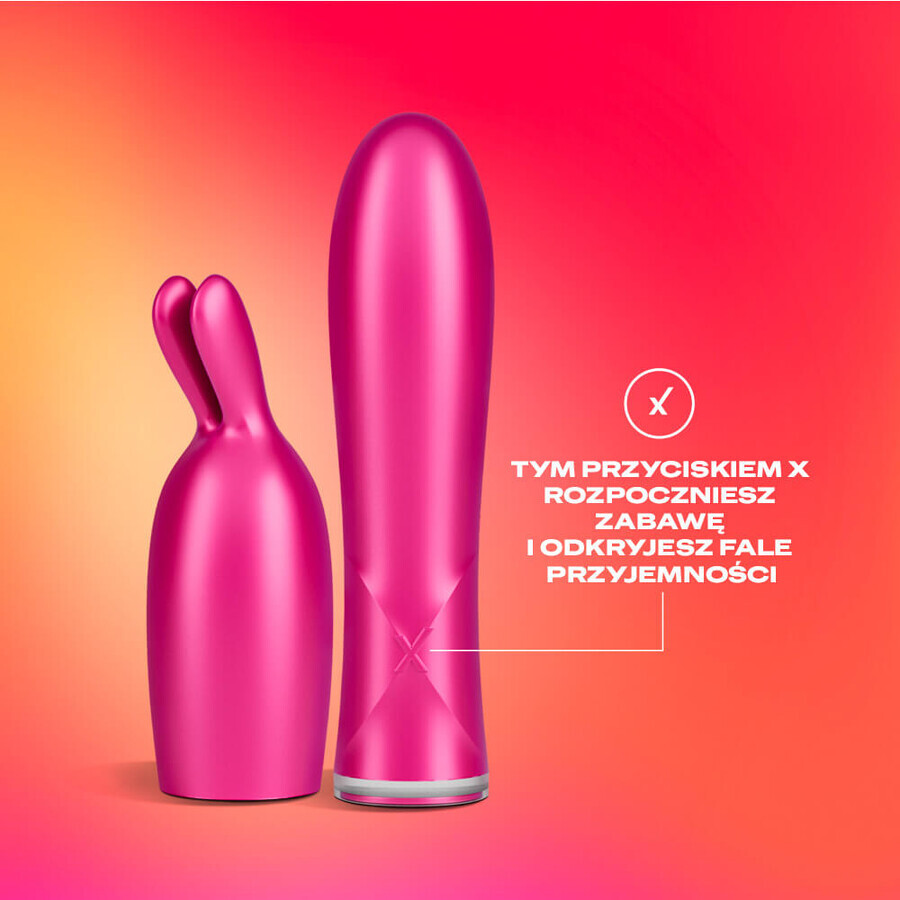 Durex Play Vibe &amp; Tease, vibrator 2 în 1 cu vârf stimulant