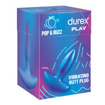 Durex Play Pop &amp; Buzz, plug anale vibrante