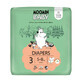 Moomin Baby, scutece, mărimea 3, 5-8 kg, 48 buc