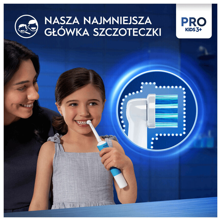 Oral-B Pro Kids, sfaturi periuță de dinți electrică, Spiderman, peste 3 ani, ultra moale, 2 bucăți