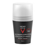 Set Vichy Homme, roll-on anti-transpirant pour hommes, protection 72 heures, 50 ml + Dercos Anti Dandruff DS, shampooing antipelliculaire, 390 ml