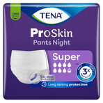 Tena Pants ProSkin Night, bragas absorbentes, talla M, 80-110 cm, Super, 10 unidades