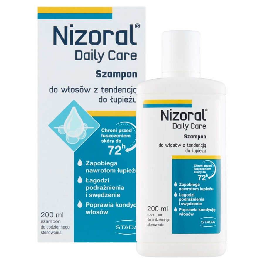 Set Nizoral Daily Care, shampoo per capelli con tendenza alla forfora, 200 ml + balsamo per capelli, 200 ml