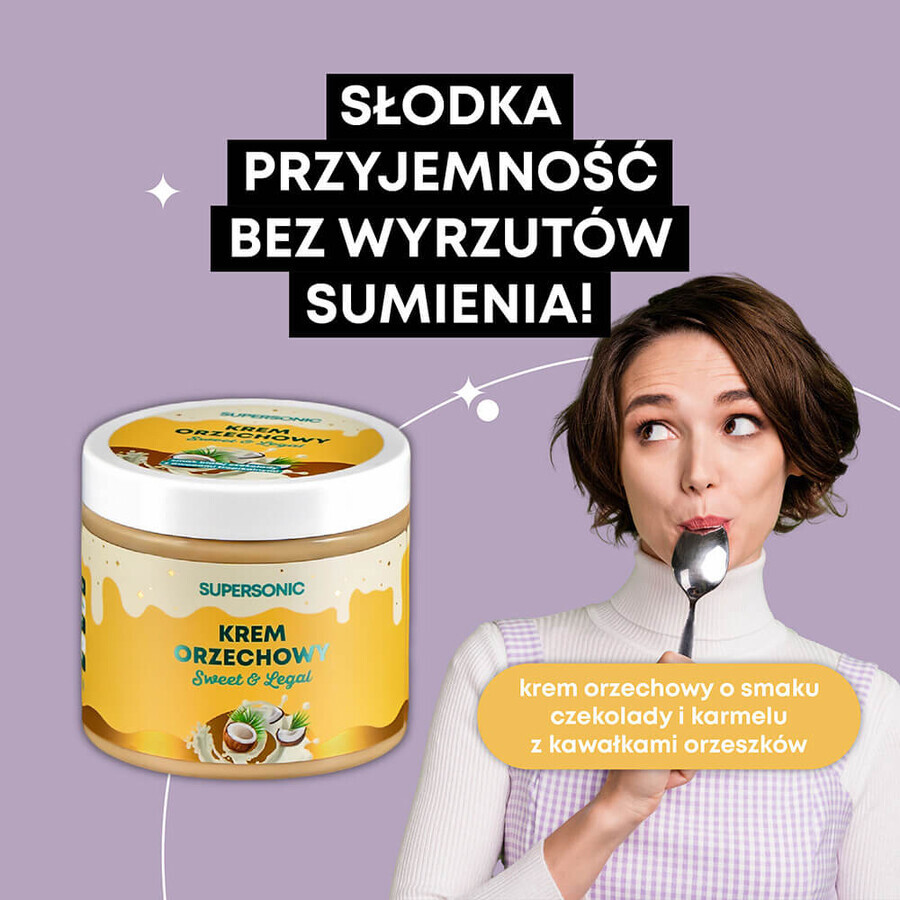 Set Supersonic, crema de avellanas, 160 g + crema de avellanas, 160 g + Power Tube, 50 g gratis