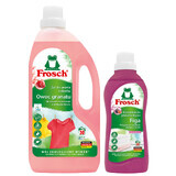 Set Frosch, gel de spălat țesături, rodie, 1,5 l + concentrat de balsam de rufe, smochine, 750 ml